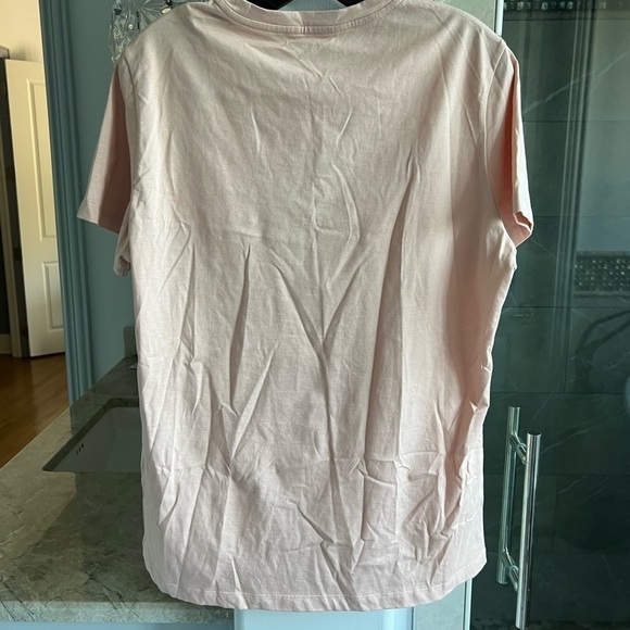 Moncler Metallic Logo Front Cotton T-Shirt - Picture 7 of 12